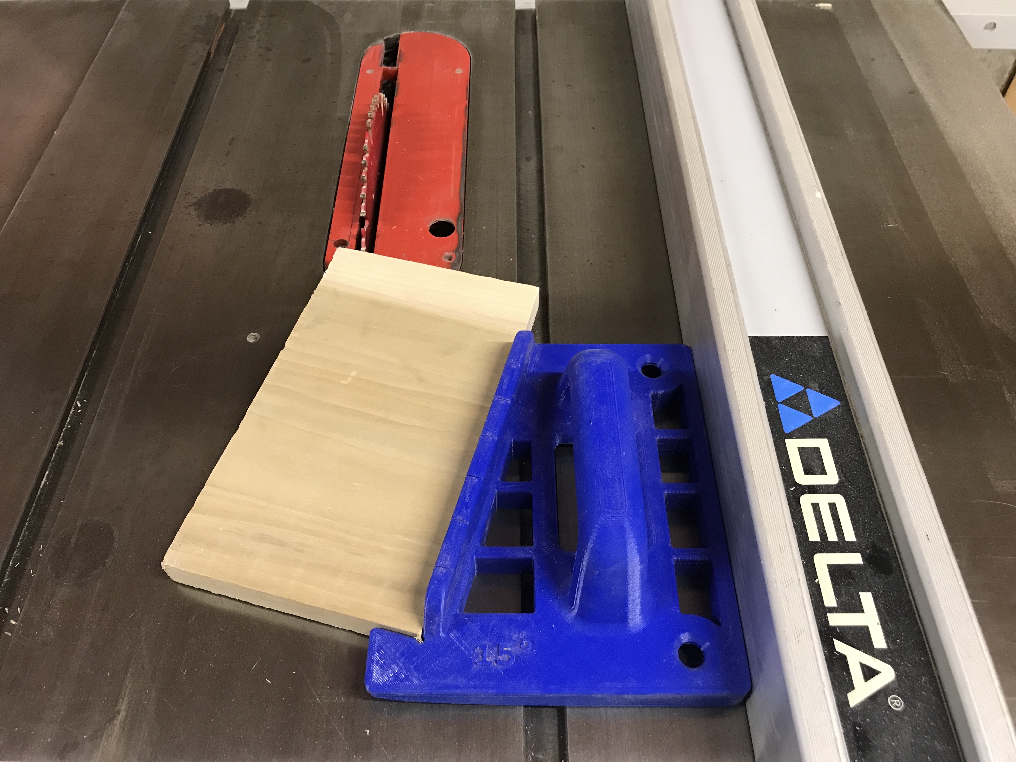 Table Saw Angle Rip Sled