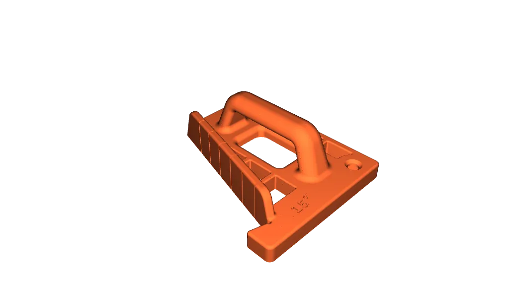 Table Saw Angle Rip Sled by Fulcrum Design | Download free STL model ...