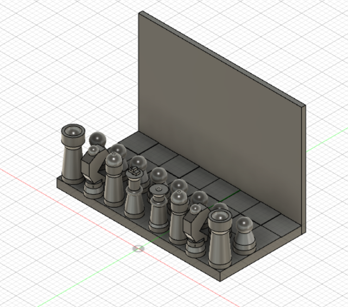 Chess bookend