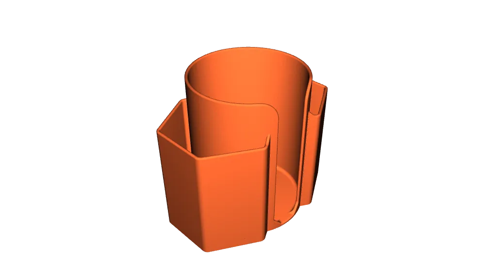 Q-Tip container / Travel container 2 compartments by Joe, Download free  STL model