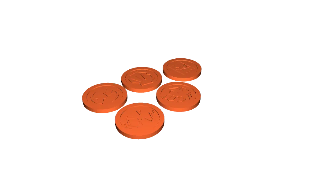 Legendary: Marvel tokens by erik-uy | Download free STL model ...