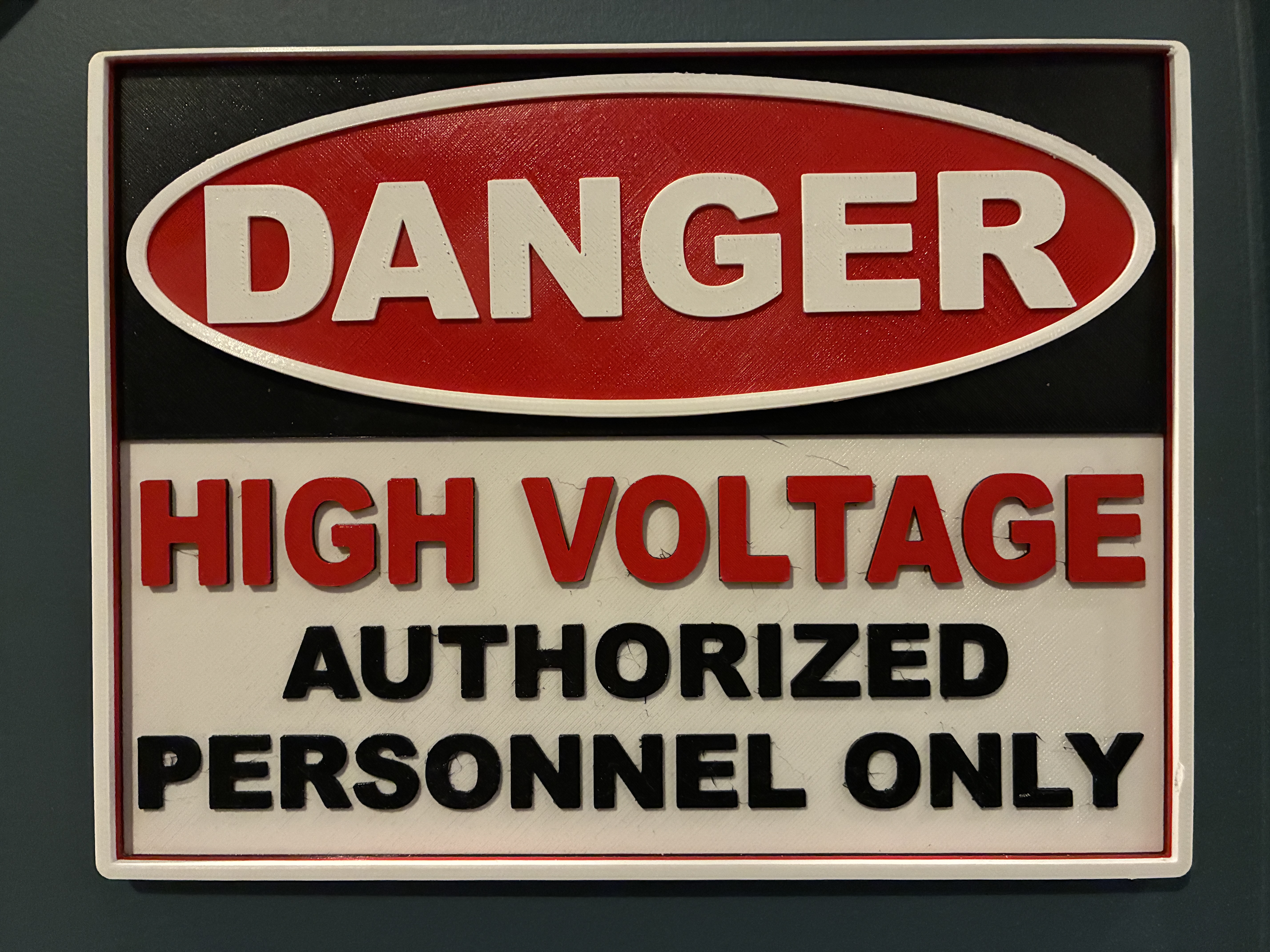 High Voltage Sign