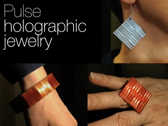 Pulse. Holographic surfaces for jewelry