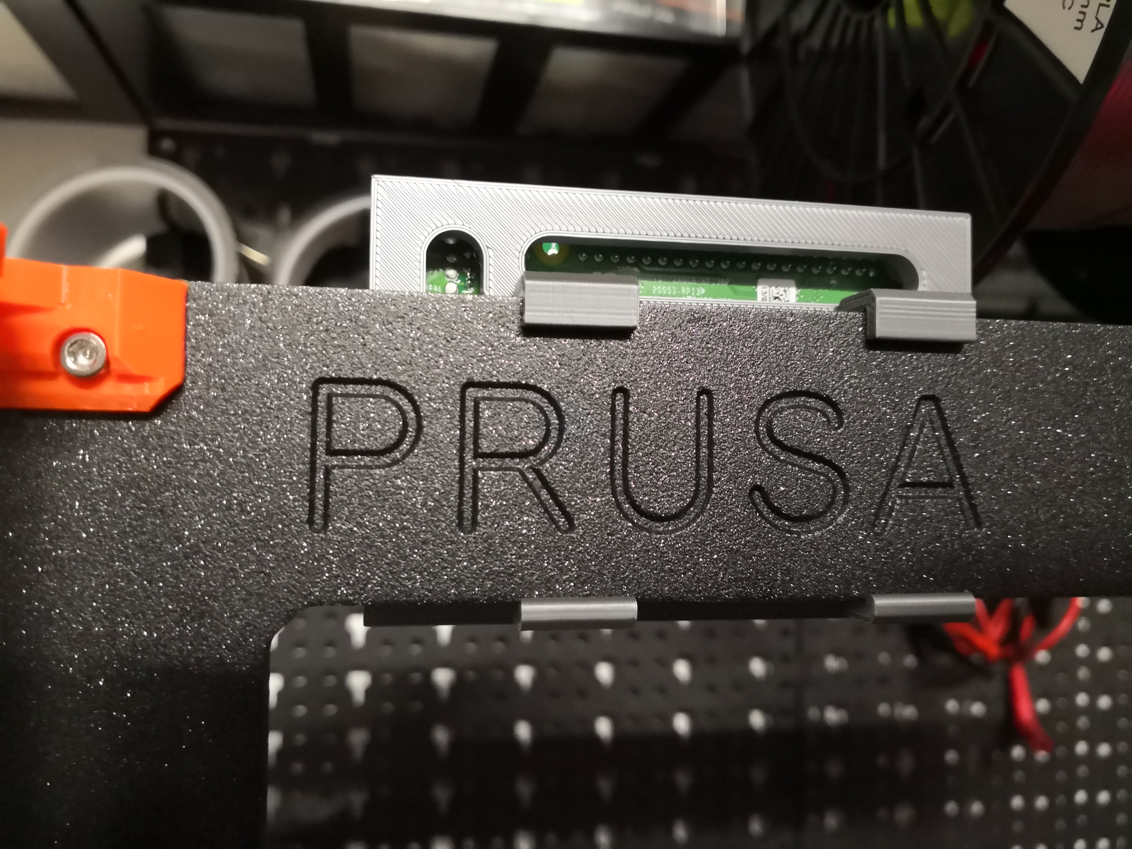 Longer clamps for Kimframes "Raspberry Pi 3 holder for Prusa frame"