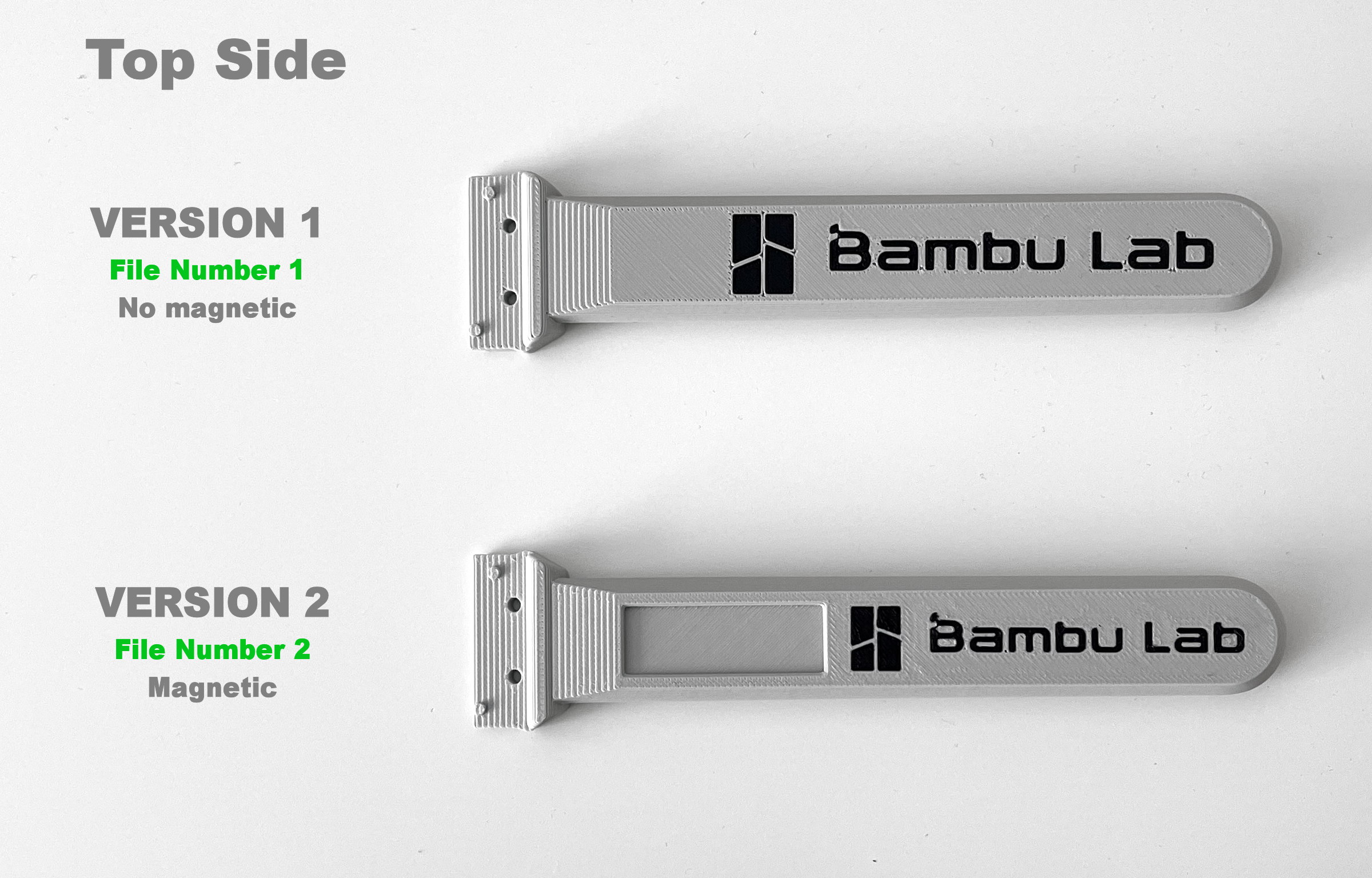 Miniatura 5 do modelo 3D Bambu Lab Scraper - Double Sided Logo