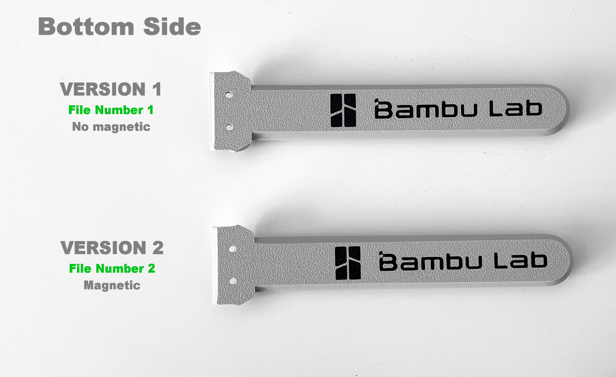 Miniatura 6 do modelo 3D Bambu Lab Scraper - Double Sided Logo