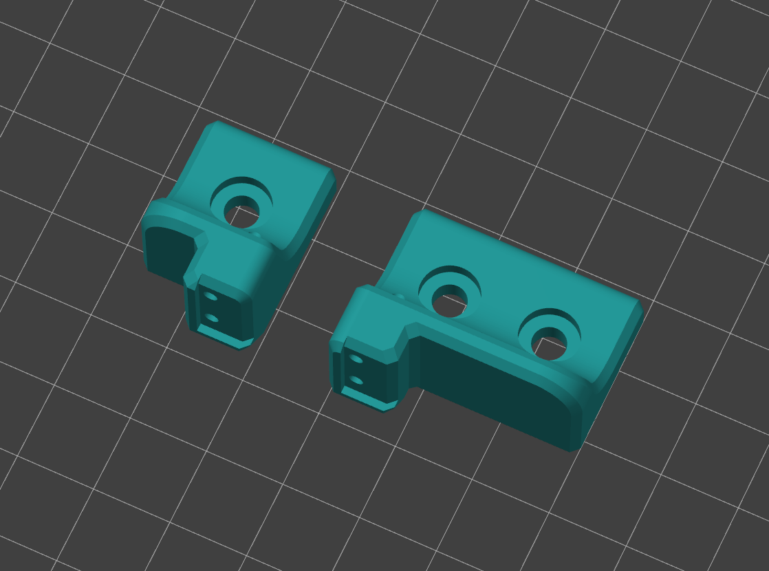 Ender 3 NG v1.2 two-screw Y endstop (with far microswitch)