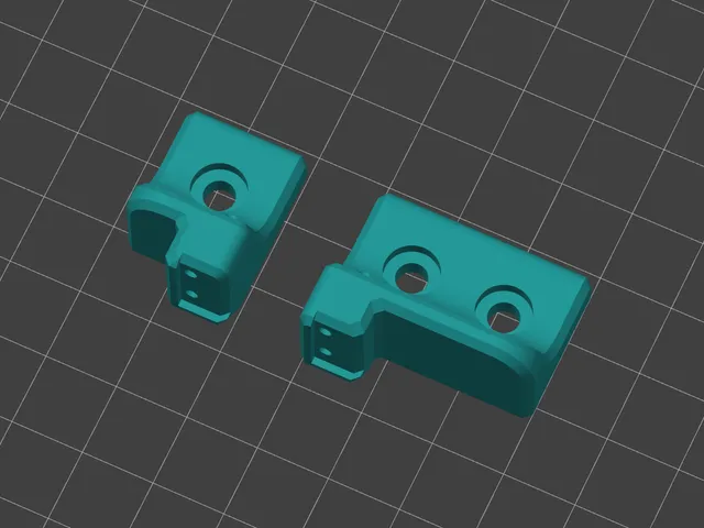 Ender 3 NG v1.2 two-screw Y endstop (with far microswitch)