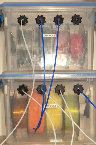 Ultimate Filament Dry Box by Krieger, Download free STL model