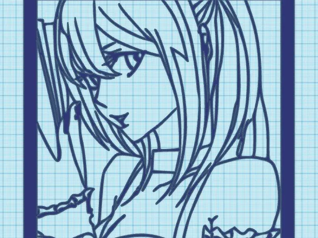 MISA - DEATH NOTE - FRAMED WALL ART - 2 versions