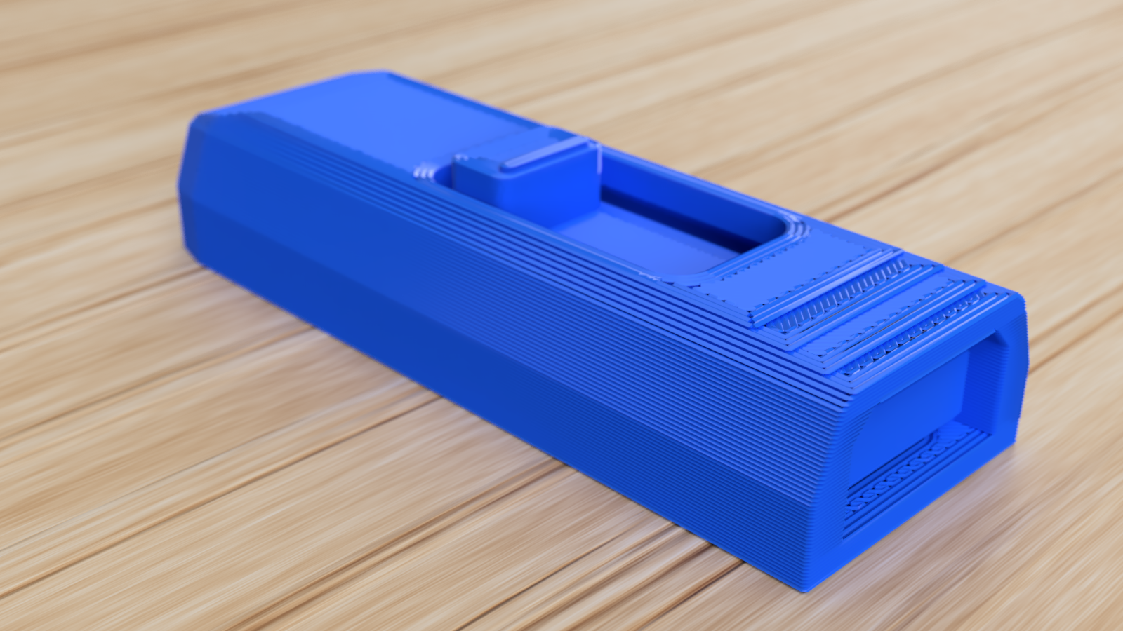 Print in place USB stick fidget