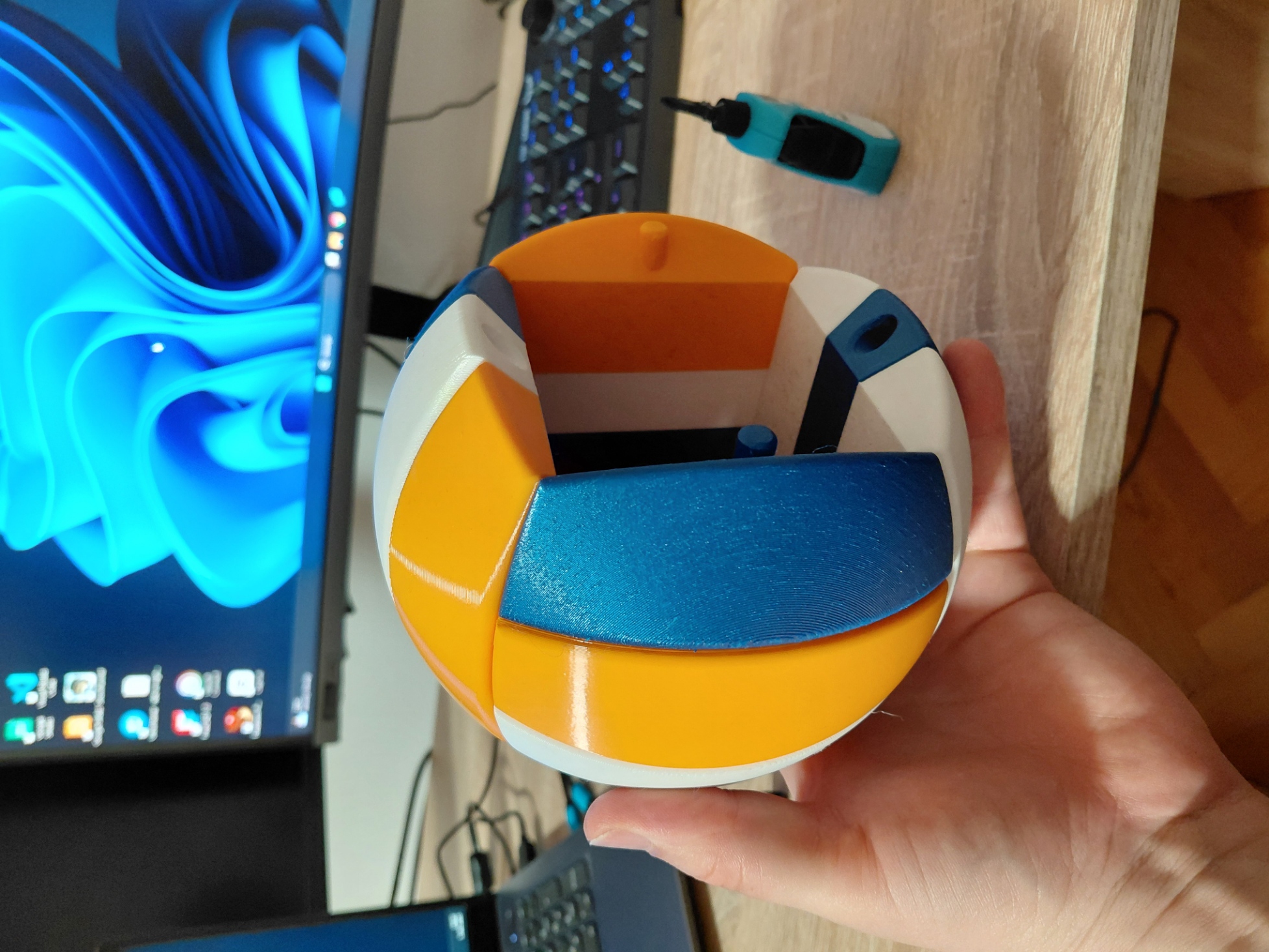 Miniatura 6 do modelo 3D Volleyball Trophy
