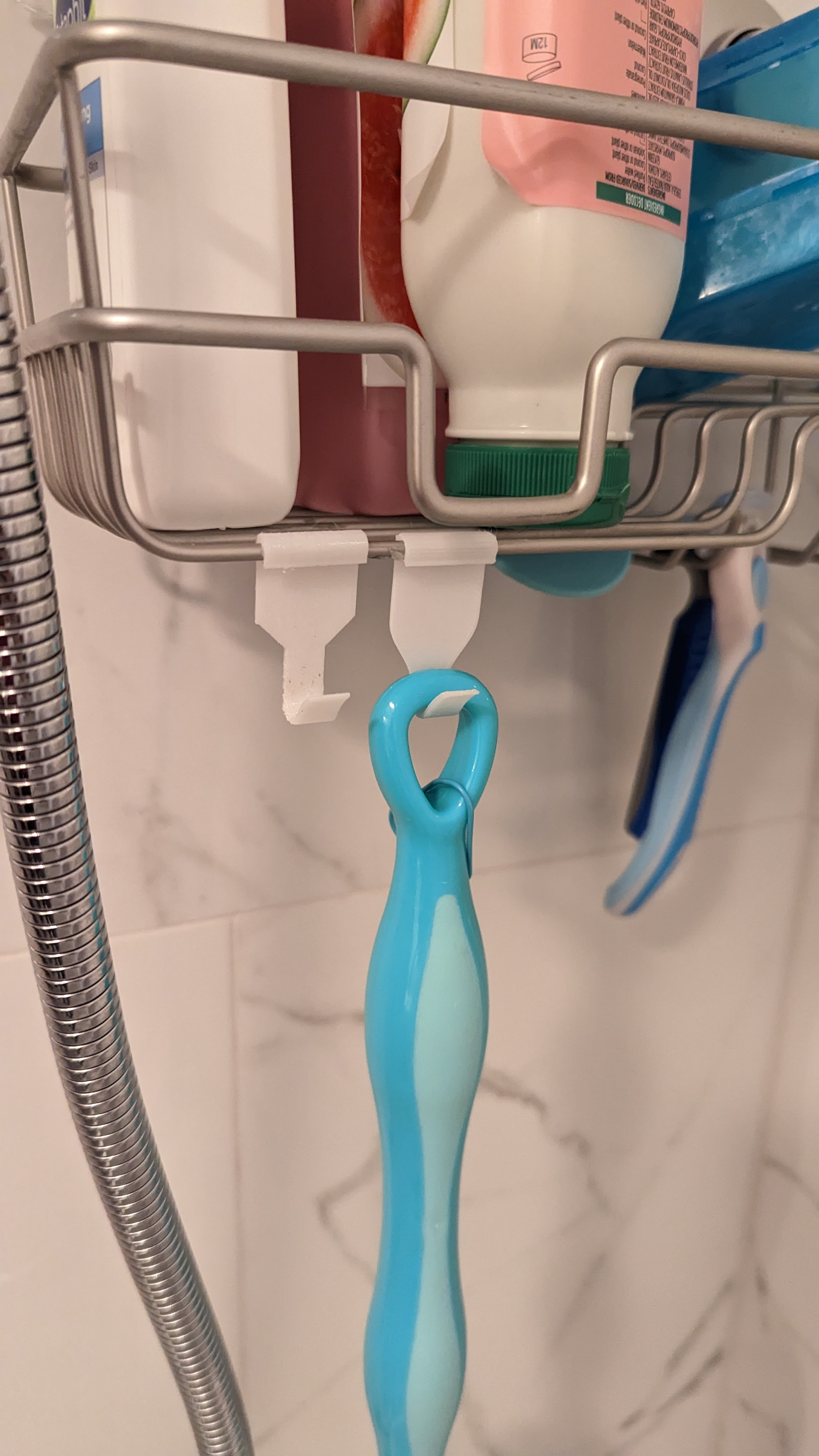 Miniatura 3 do modelo 3D Shower Hook for Wire Caddy
