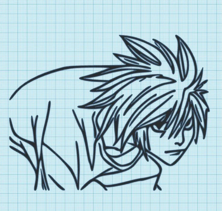 How To Draw L [DeathNote] - YouTube