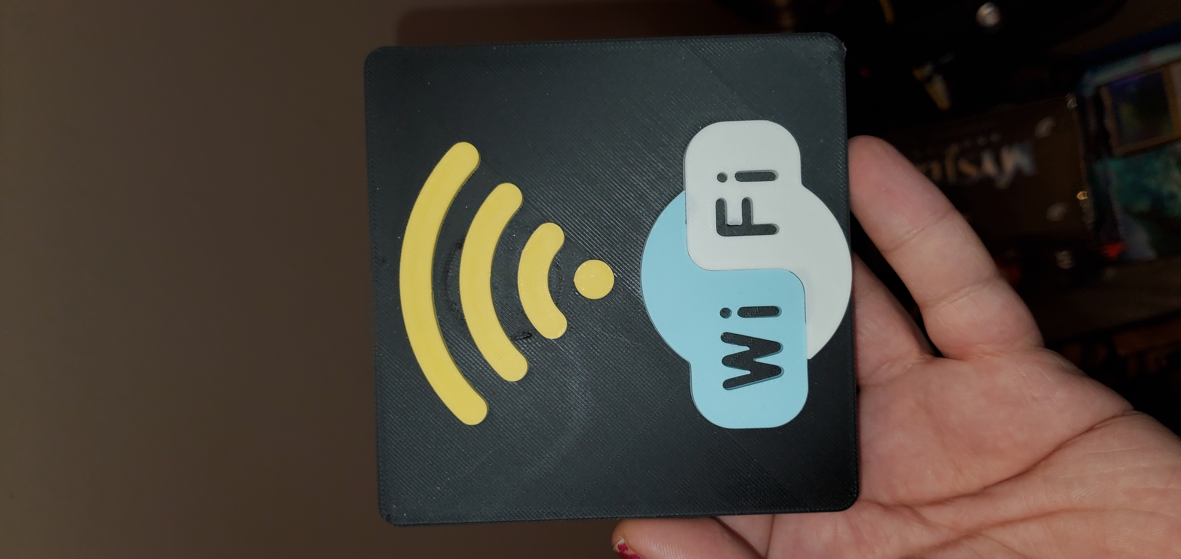 WiFi NFC Placard