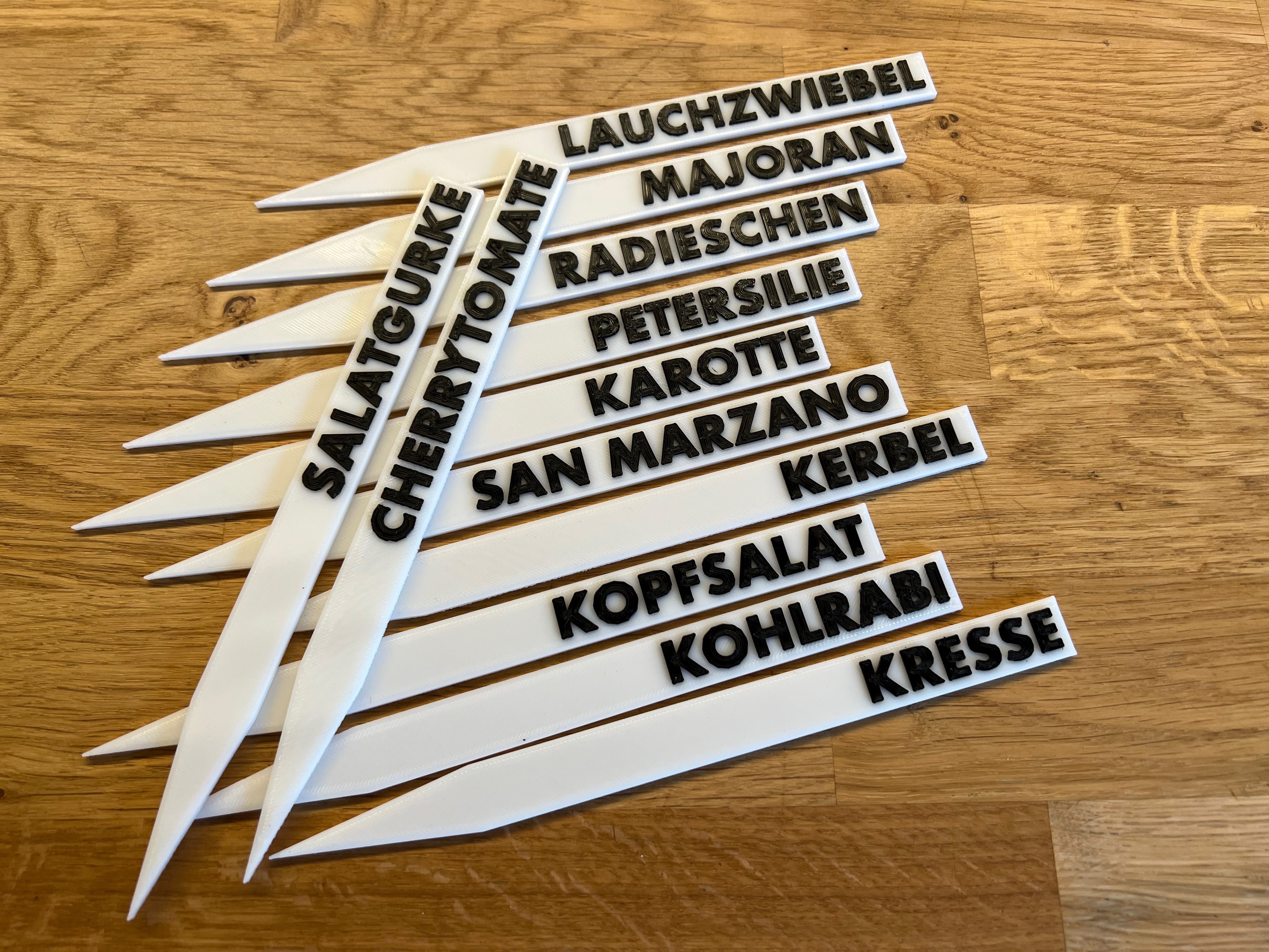 Plant Labels - Pflanzenschilder