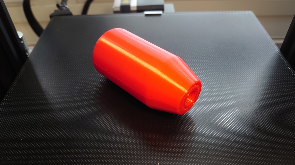 Miniatura 2 do modelo 3D Shift knobs (M10 and M12 threads)