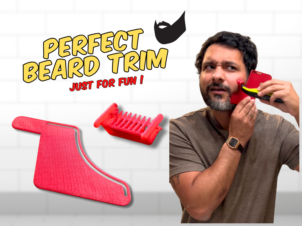 Almost perfect Beard Trim thing !