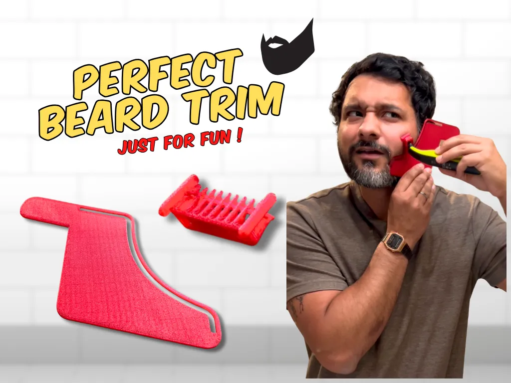 Almost perfect Beard Trim thing ! by Carlos 3D | Download free STL