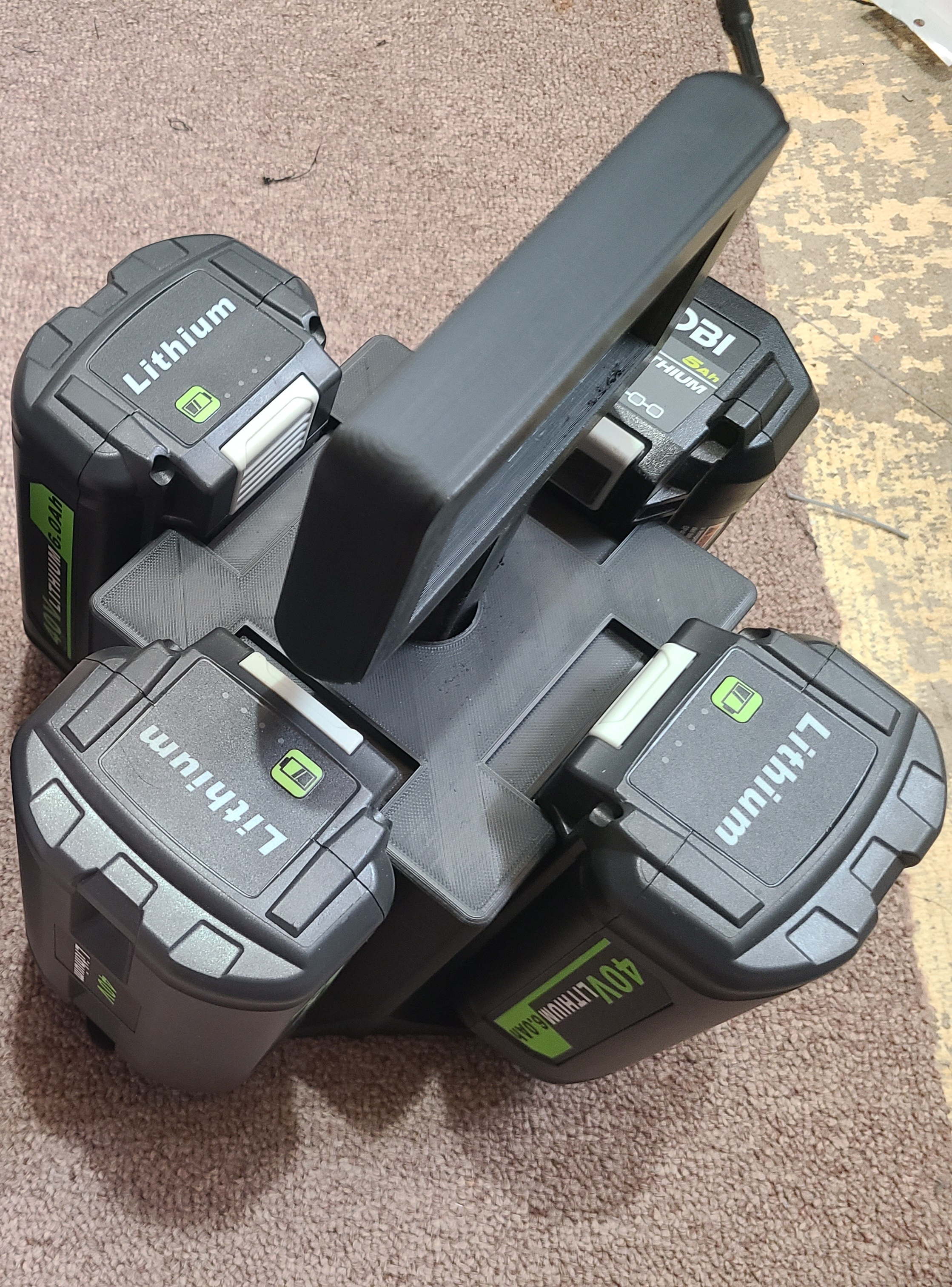 Ryobi 40v Quad Battery Carrier