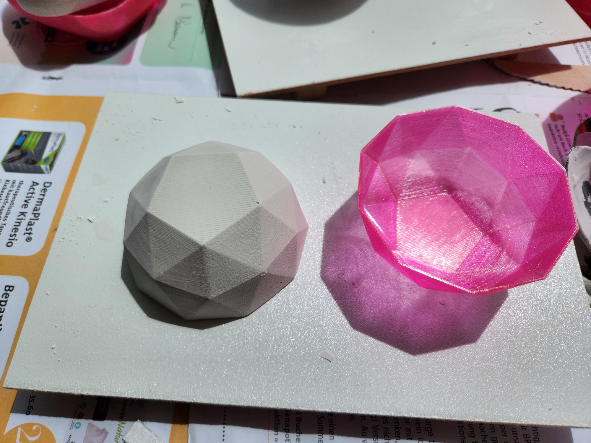 Iteration Geo4 - Molding shell for alabaster plaster cast