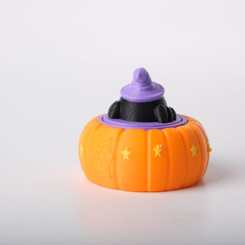 Cute Spider Pumpkin Clicker – Halloween Fidget Toy by Fleximania ...