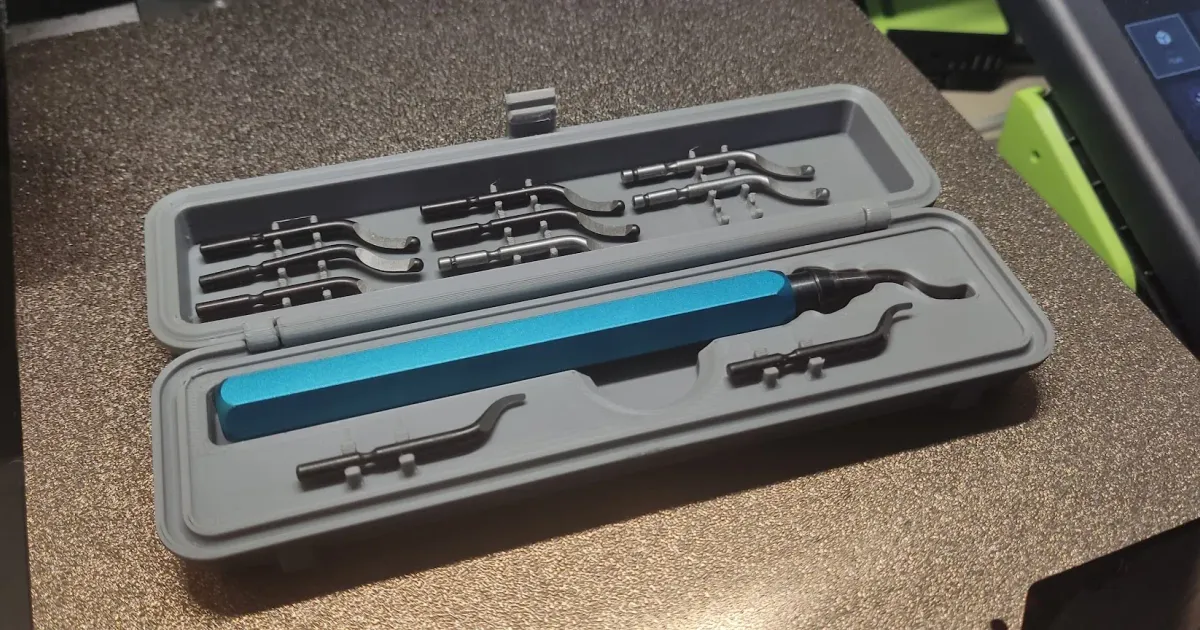 Deburring tool case Libraton Remix by mad3d Download free STL model