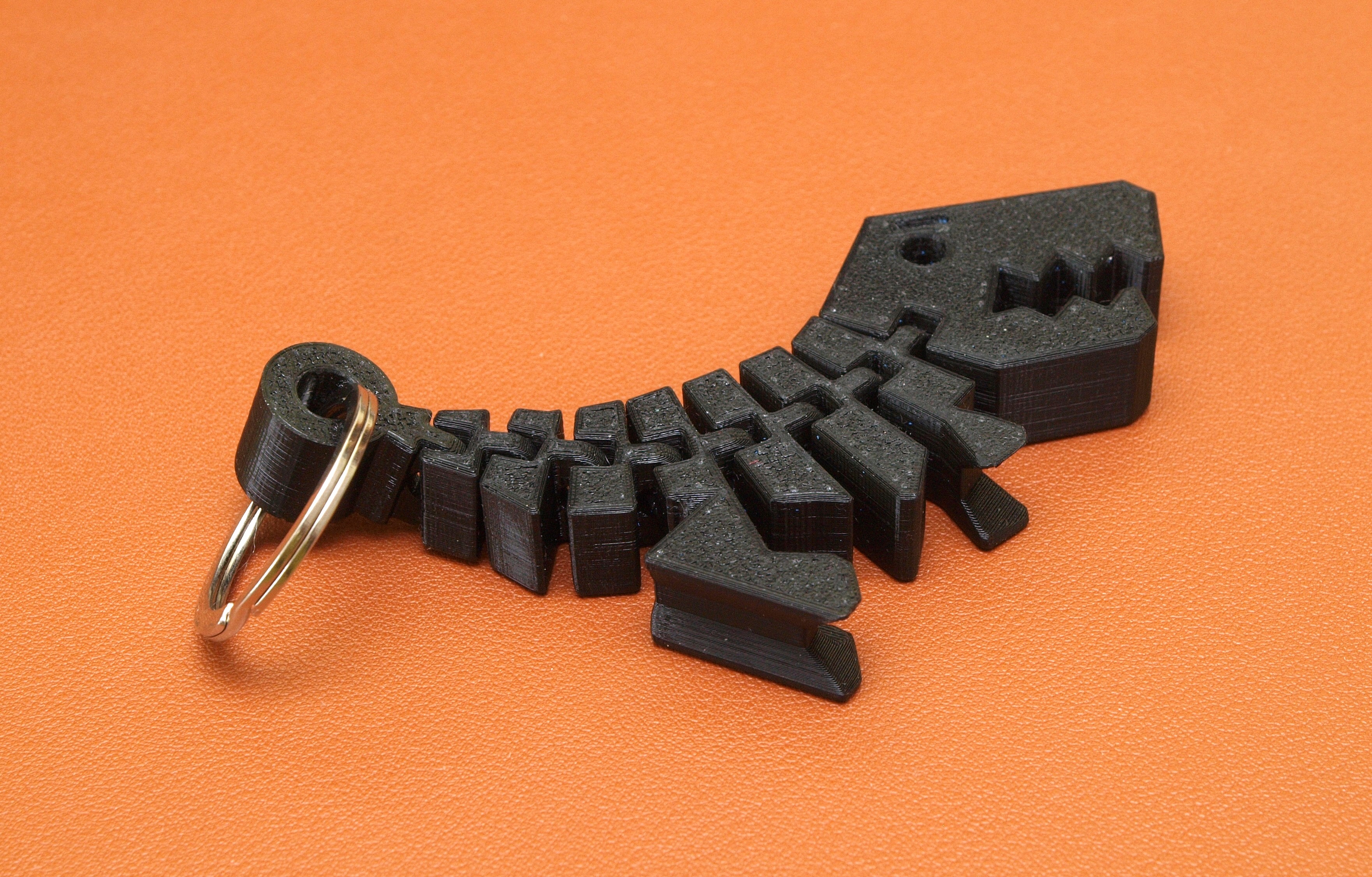 Miniatura 2 do modelo 3D Flexi Rex Keychain