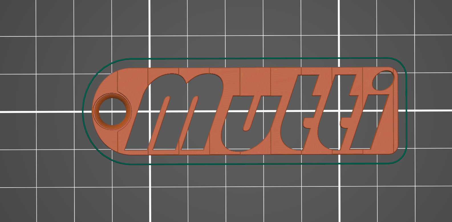 Schlüsselanhänger "Mutti"