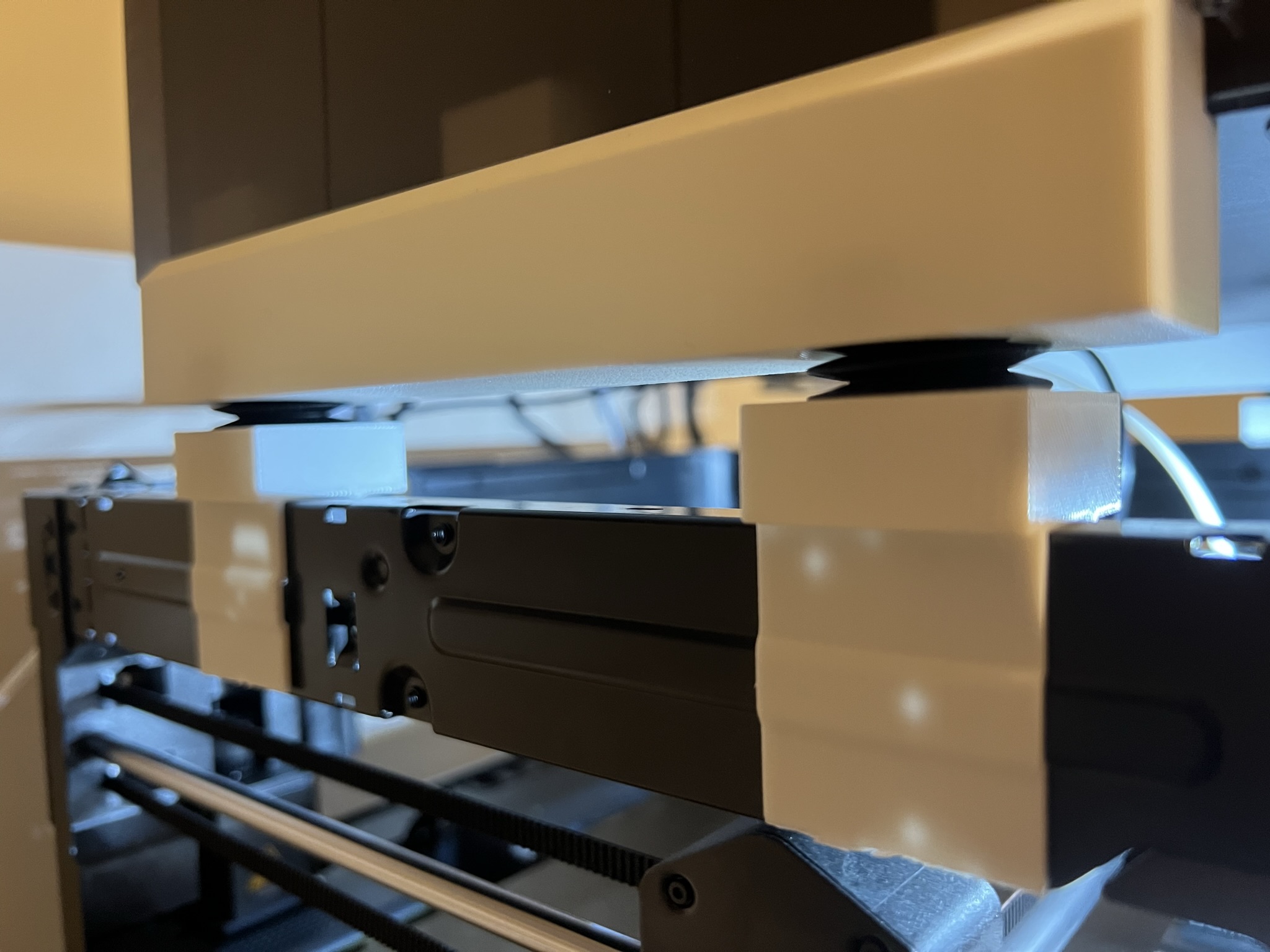 Bambu Lab AMS AntiVibration Dampening Mount P1P by denonpotato