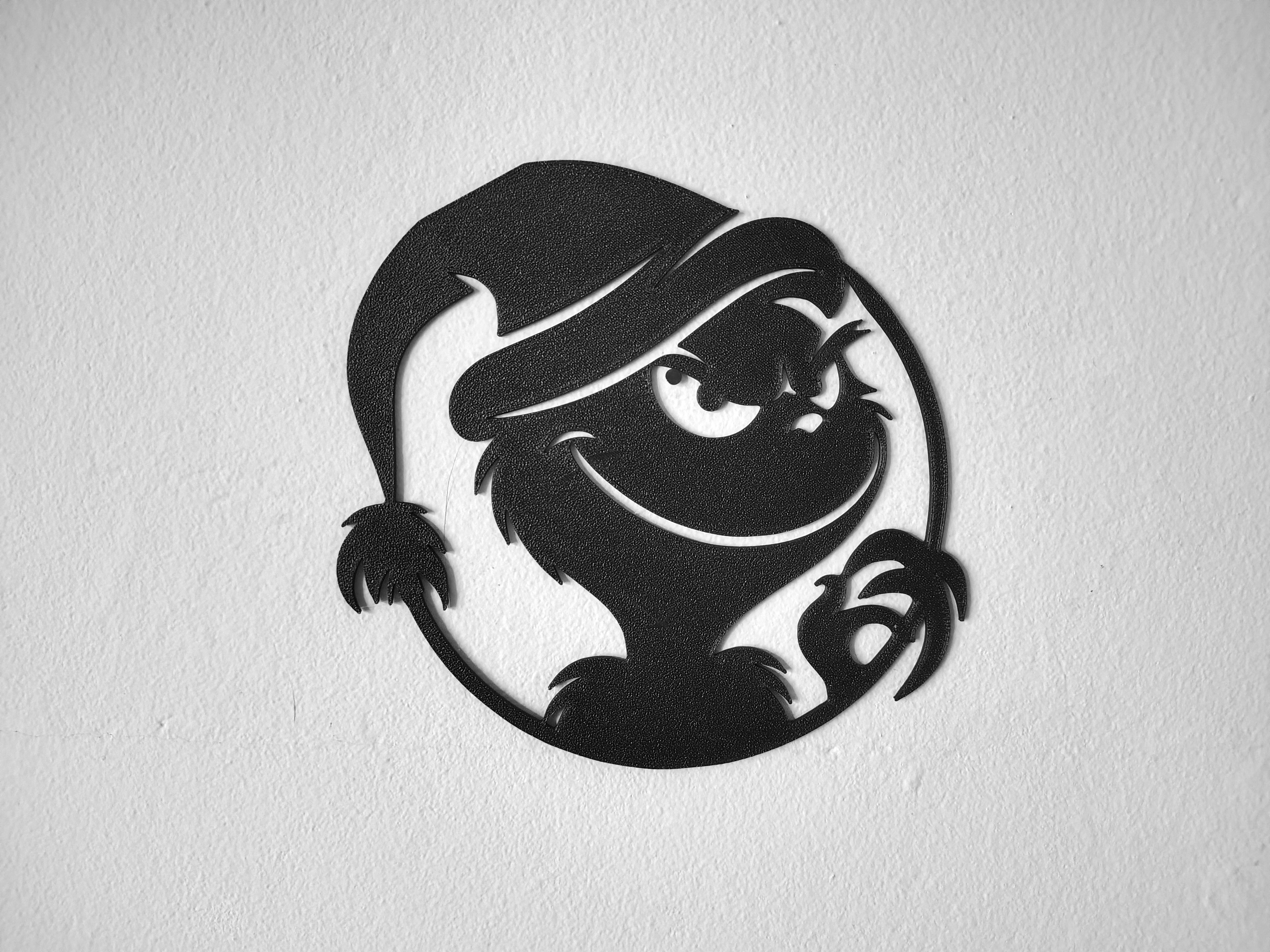 Grinch wallart