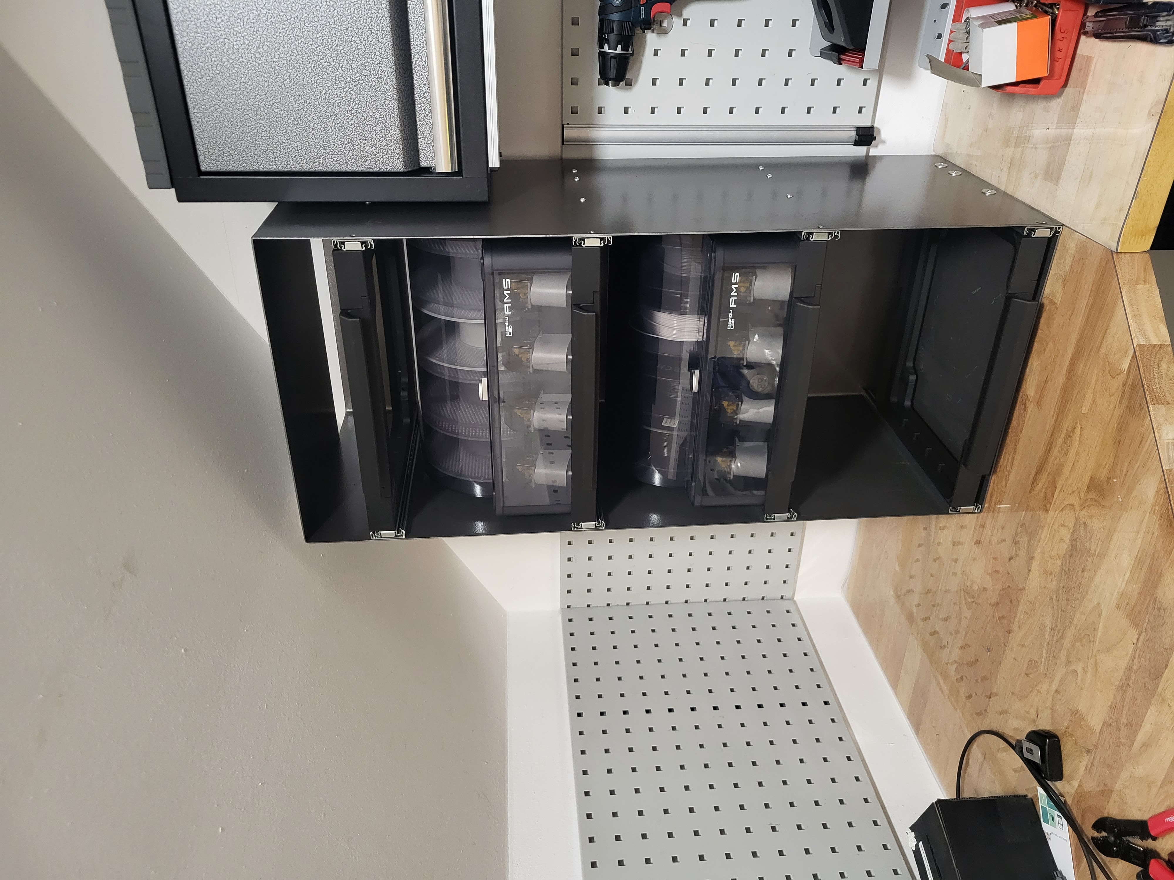 Miniatura 7 do modelo 3D BAMBU LAB AMS RACK DRAWER SYSTEM