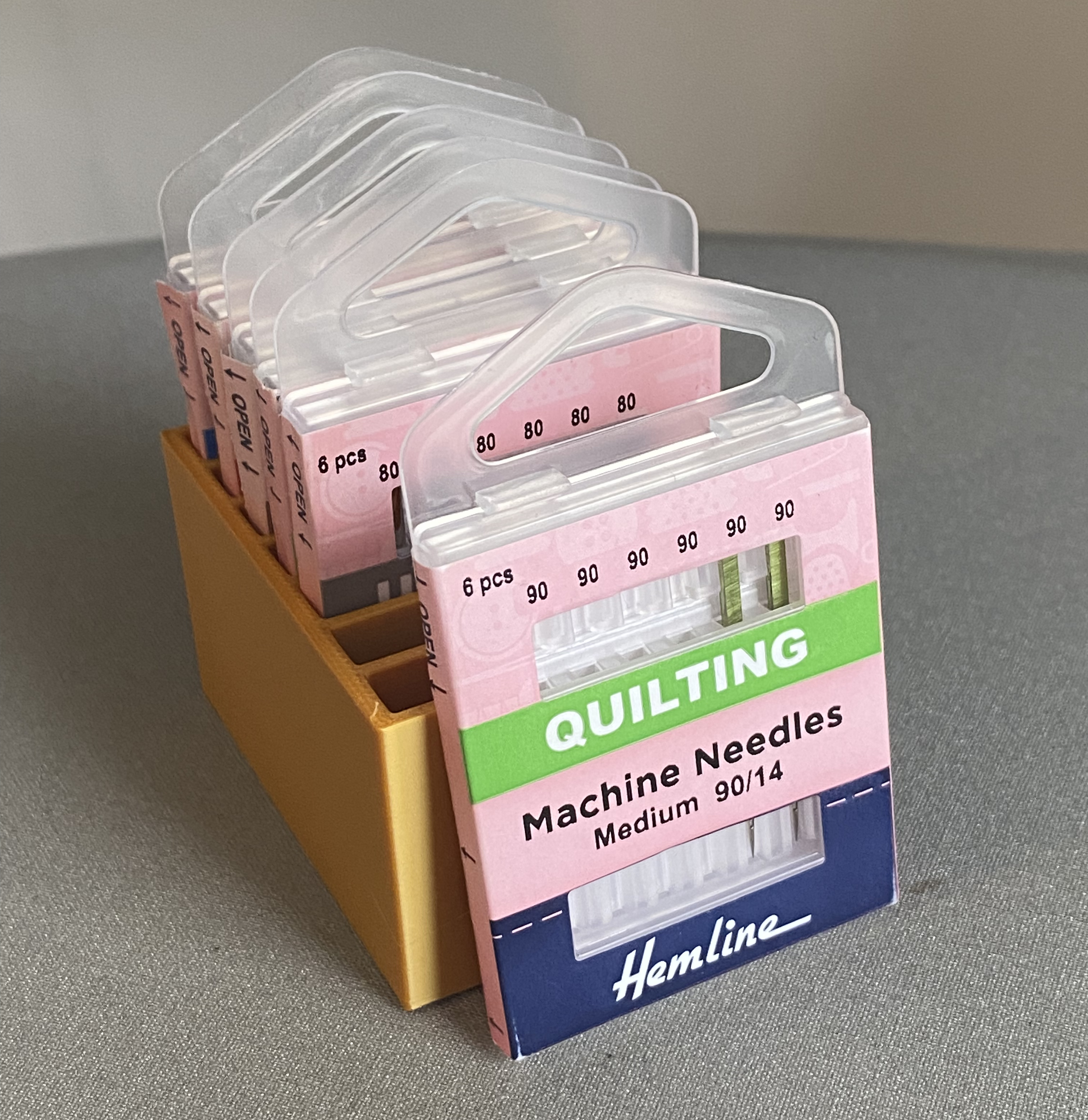 Sewing machine needle box organizer (Hemline specific)