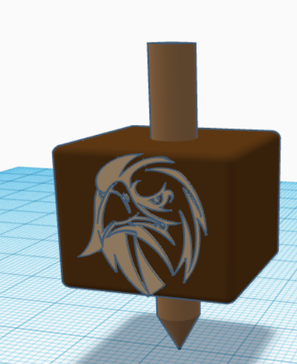 spinning duck (eagle)