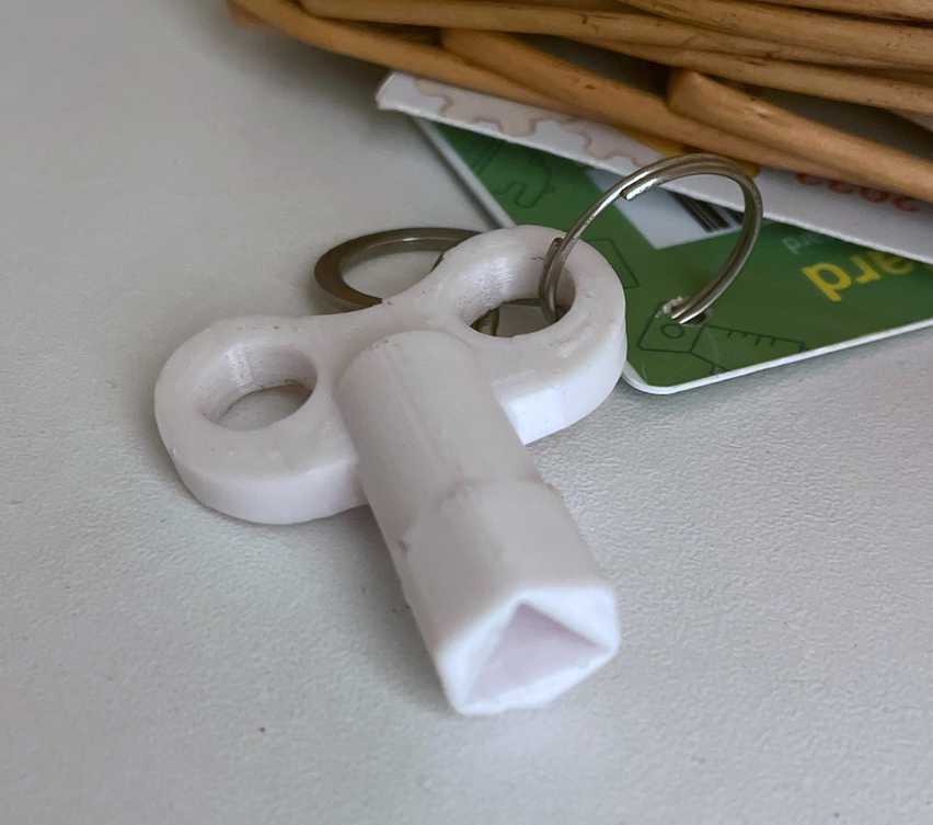 10mm Triangle key - european electrical door key