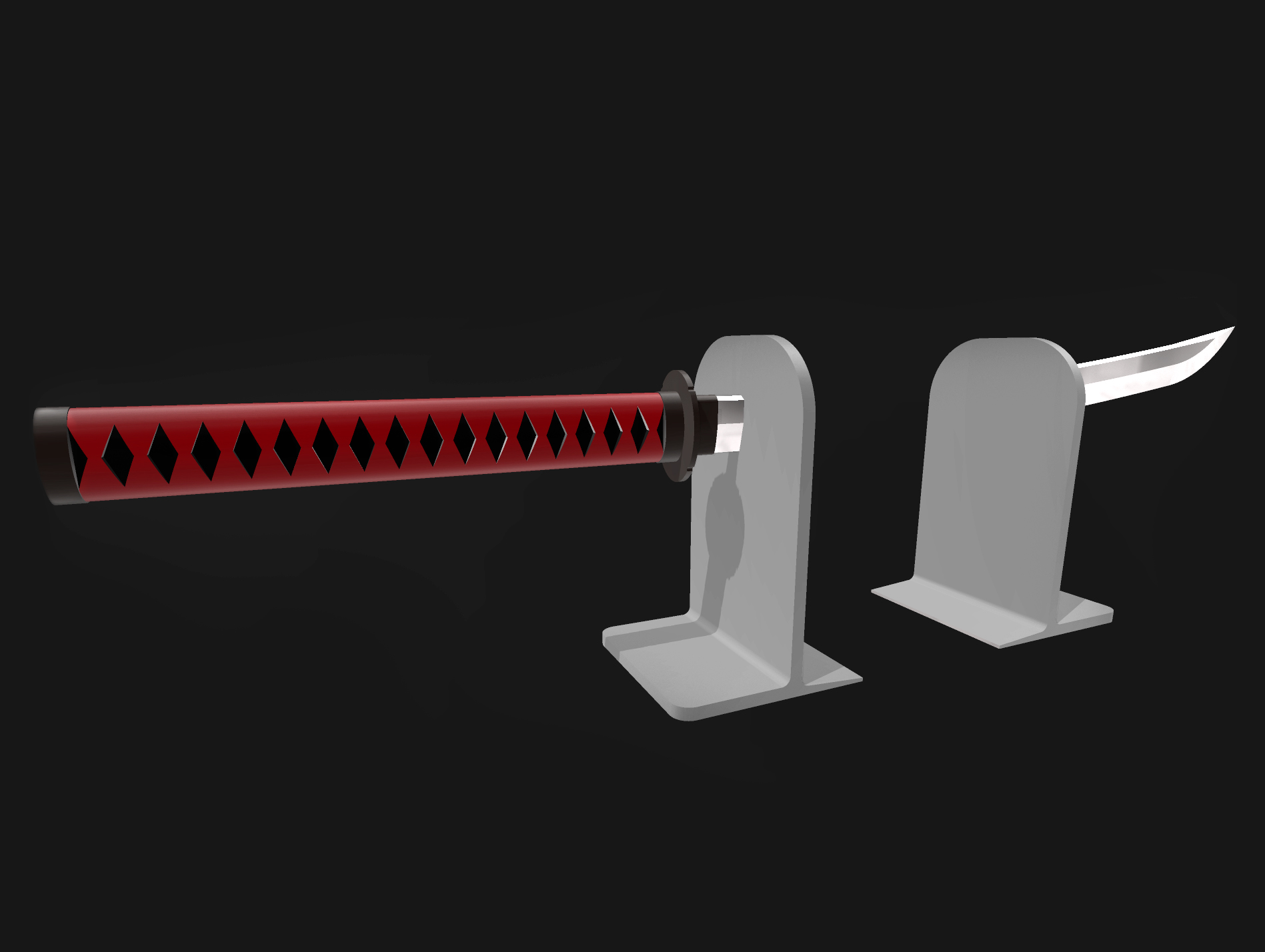 Katana Bookend / Buchstütze