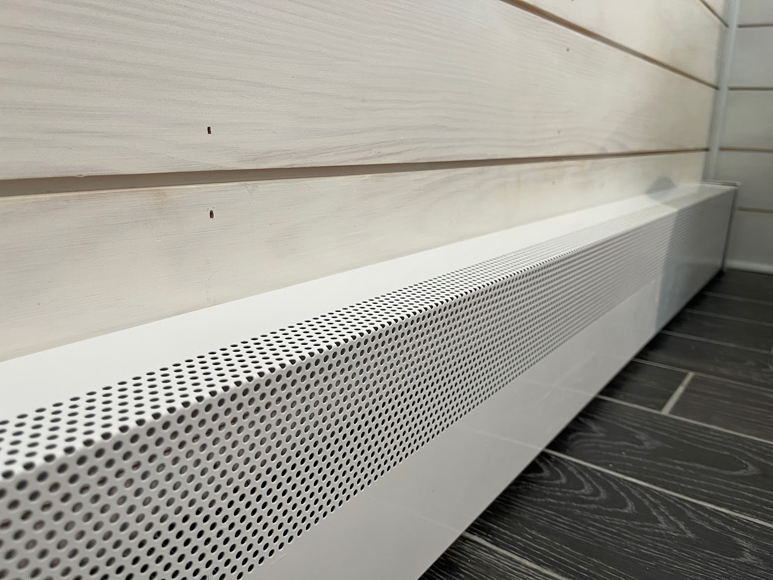 Baseboard heater cover wall bracket by Troye Stonich Download free