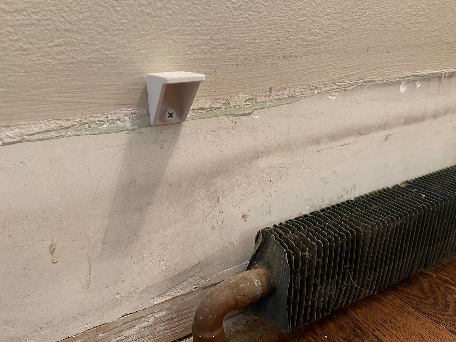 Baseboard heater cover wall bracket by Troye Stonich | Download free ...