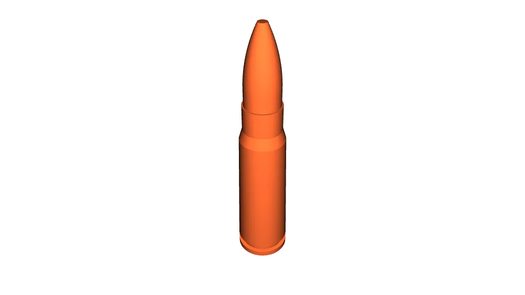 7.62x39 mm bullet by GIZLO3 | Download free STL model | Printables.com