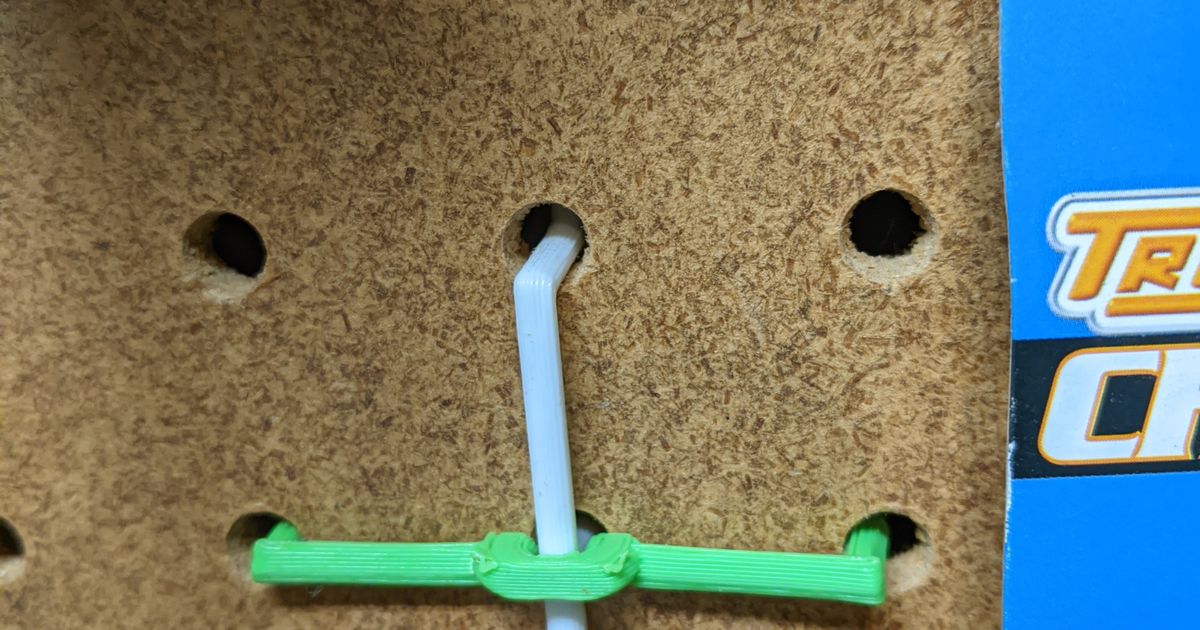 Pegboard Hook Keeper and Pegboard Hook by Dan Rogers Download free