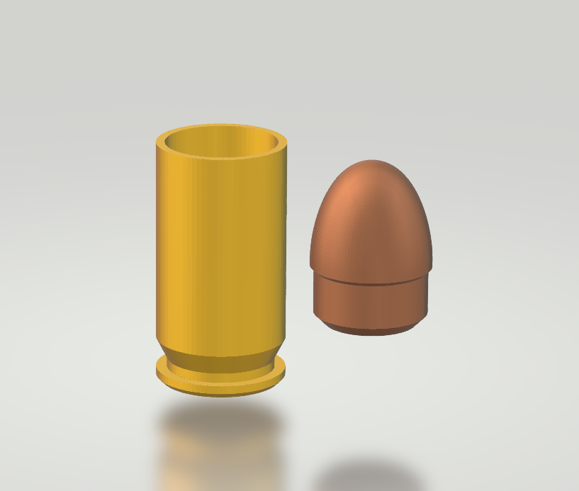 .45 ACP CARTRIDGE + BULLET !