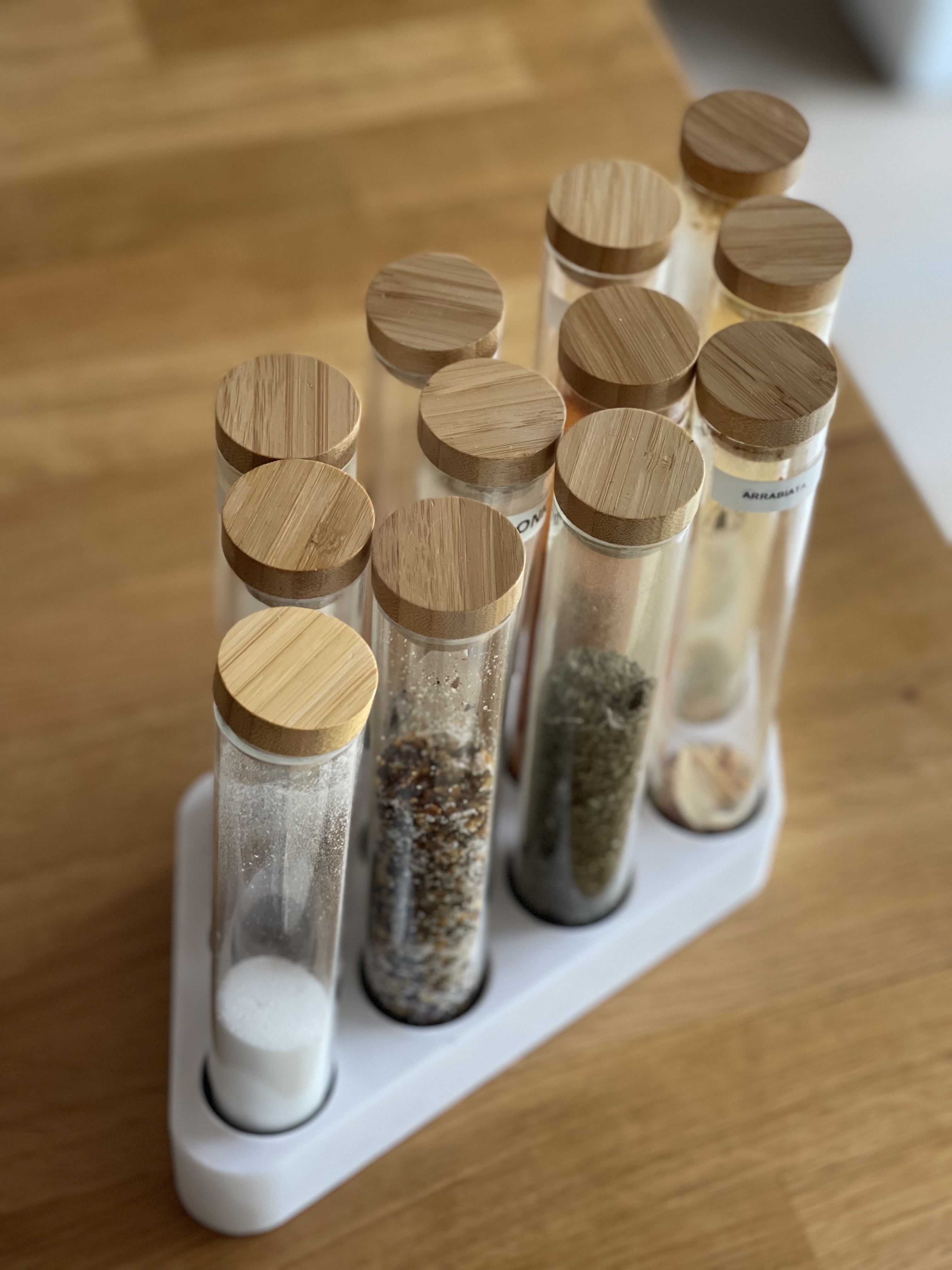 Spice tray for Ikea glass tubes by WGS Download free STL model