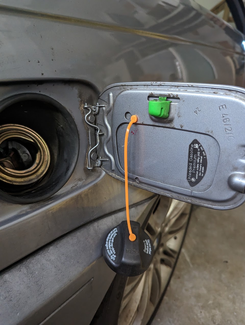 BMW Gas Cap Tether by tommck Download free STL model