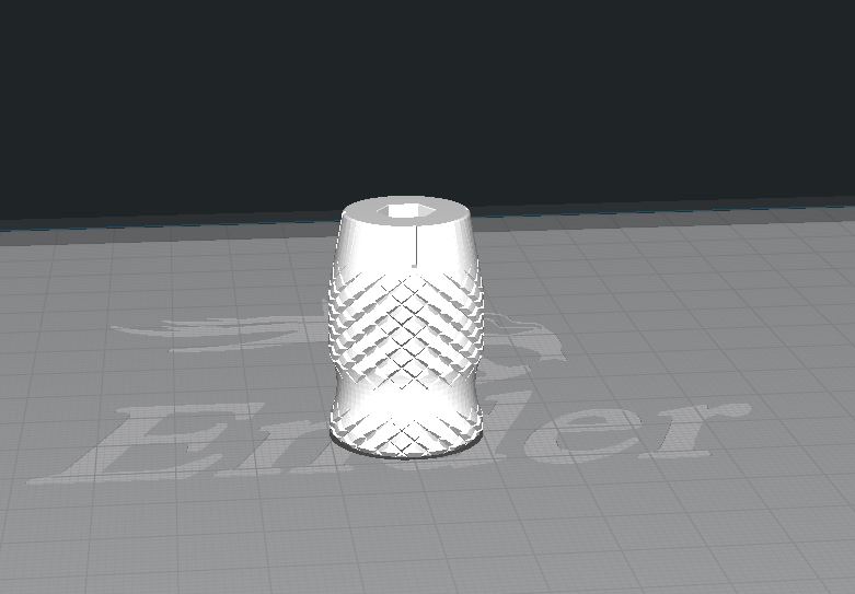 Miniatura 2 do modelo 3D Hex Bit Handle
