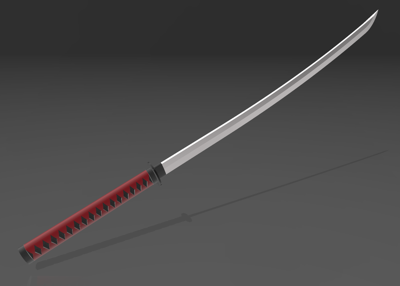 Live-size Katana