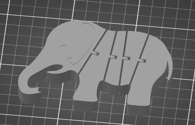 Flexi elephant / Slon