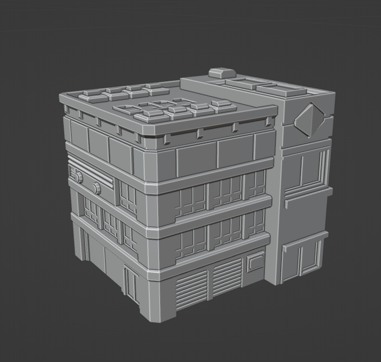 Small mecha-scale building for BT, AS hexless play