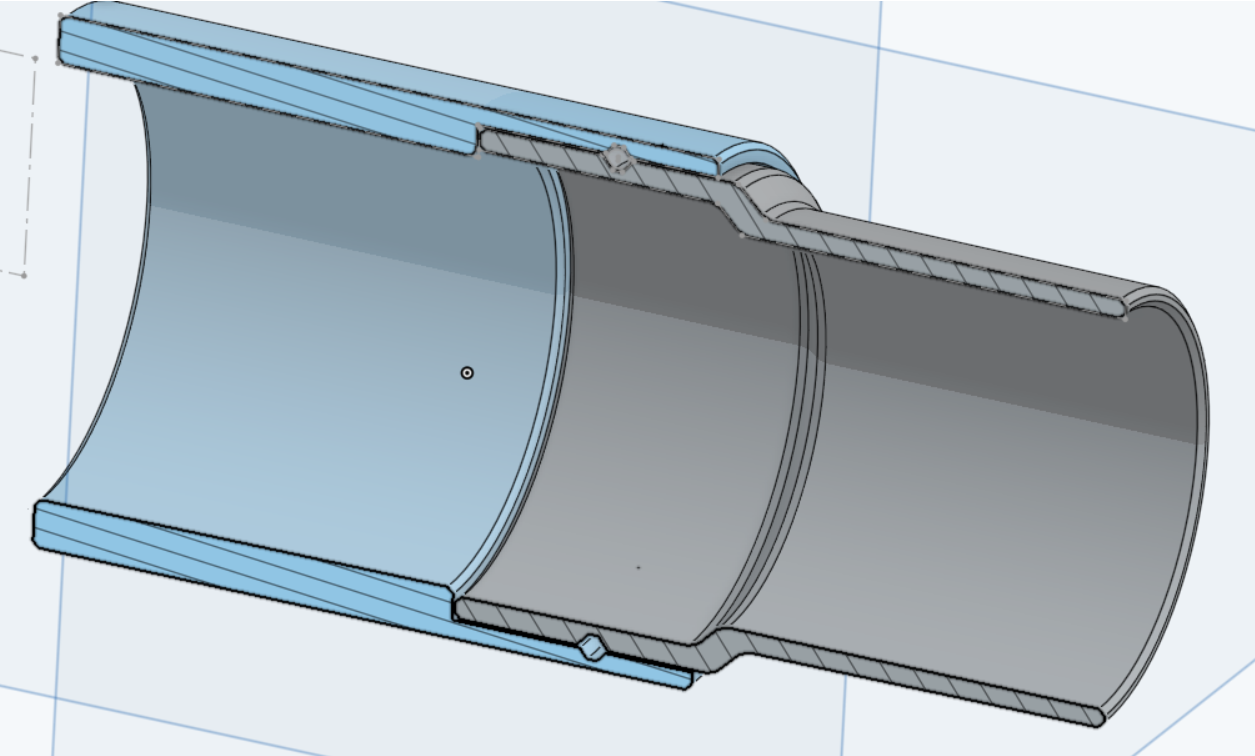 Einhell vacuum hose rotating coupler 35mm (36mm Einhell system9 — thumbnail 2