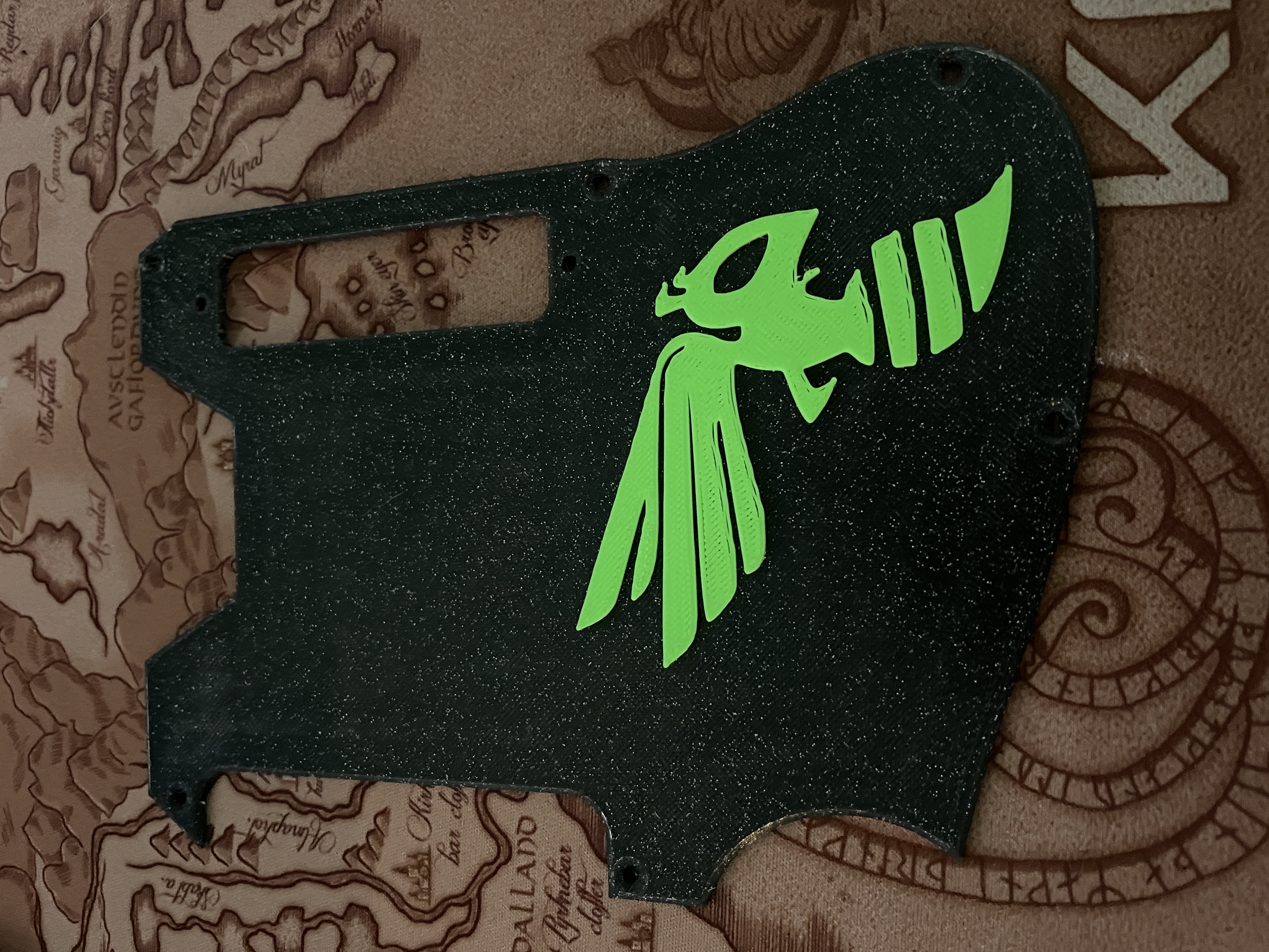 Bee Pickguard Prusacaster