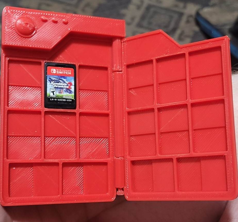 Support-free remix of Pokédex Game Cartridge Holder for Nintendo Switch by radius_mcfly
